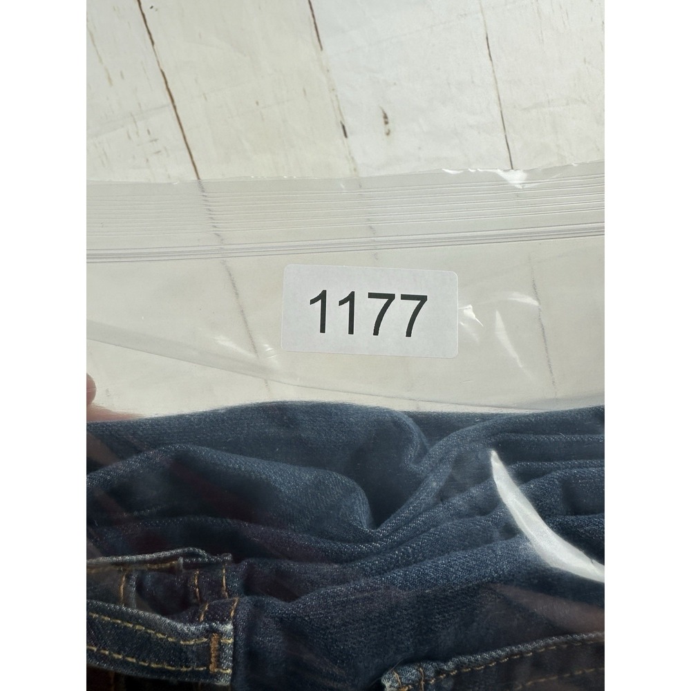 Levis 502 Jeans Mens 38x30 Blue Slim Fit Medium Wash Denim Blue Cotton Blend - Picture 9 of 9